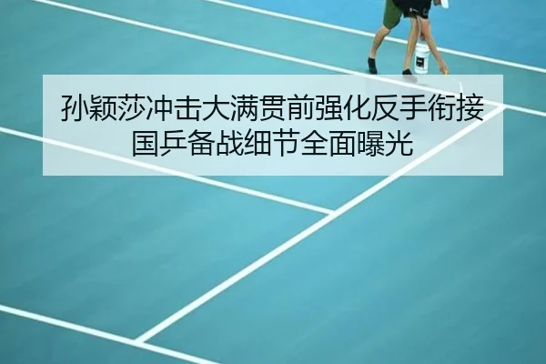 孙颖莎冲击大满贯前强化反手衔接 国乒备战细节全面曝光 - AYXSPORTS